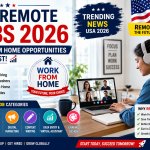 USA Remote Jobs 2026: Work From Home Opportunities Rising Fast for Students and Freshers